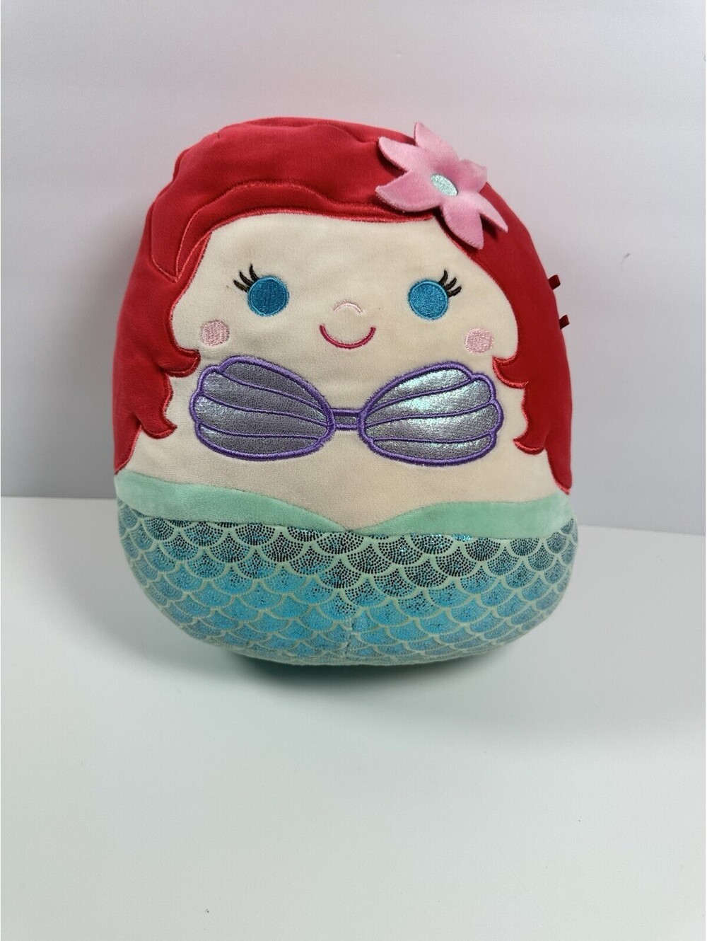 Squishmallow Disney The Little Mermaid Ariel 10” Plush Toy Stuffed Animal Pillow